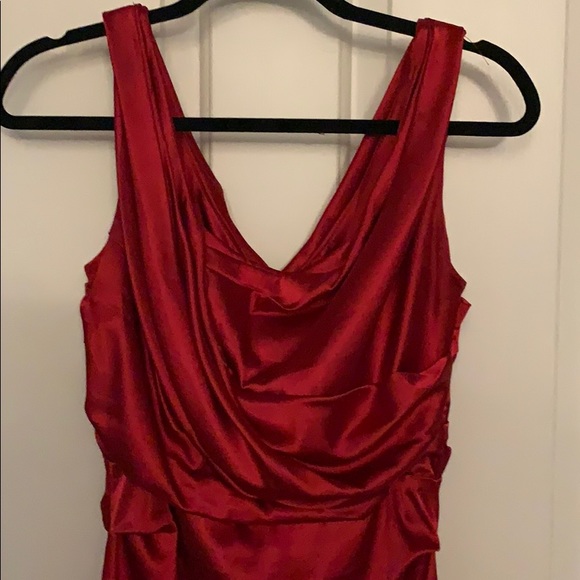 Ladies red dress - Picture 3 of 10